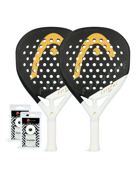 Pack Dúo Head Edge Extreme Black |HEAD |Padel packs Pack Dúo Head Edge Extreme Black |HEAD |Padel packs