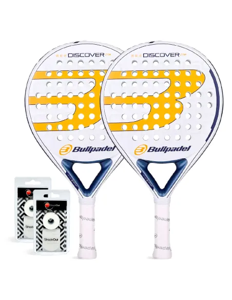 PACK DUO BULLPADEL DISCOVER CTR |BULLPADEL |Padel packs