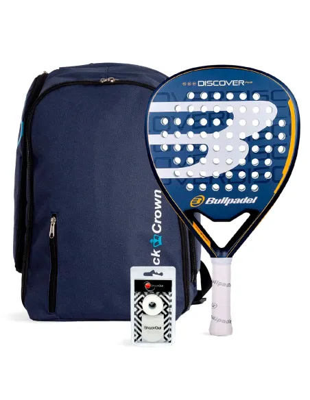 PACK BULLPADEL DISCOVER PWR MOCHILA BLACK CROWN NAVY |BULLPADEL |Padel packs PACK BULLPADEL DISCOVER PWR MOCHILA BLACK CROWN NAVY |BULLPADEL |Padel packs