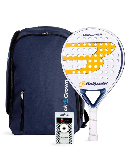 Pack Bullpadel Discover Ctrl Backpack Black Crown Navy |BULLPADEL |Padel packs Pack Bullpadel Discover Ctrl Backpack Black Crown Navy |BULLPADEL |Padel packs