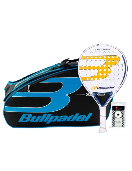 Pack Bullpadel Discover Ctr Saco X-Series Blue |BULLPADEL |Padel packs