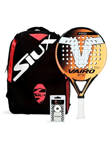 PACK VAIRO ACROSS ORANGE MOCHILA SIUX MINI |VAIRO |Padel packs