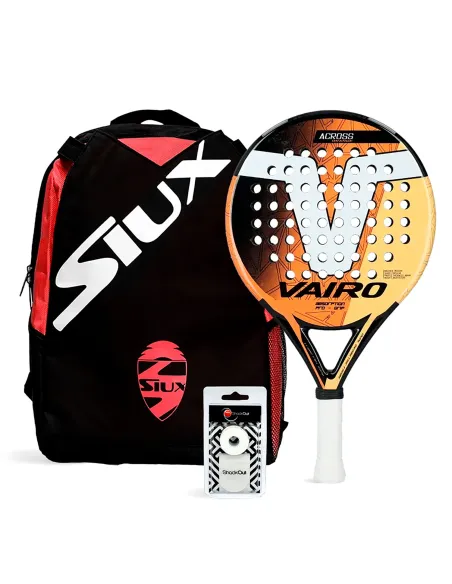 PACK VAIRO ACROSS ORANGE MOCHILA SIUX MINI |VAIRO |Padel packs