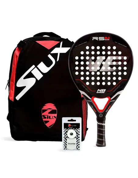 Pack Enebe Rs 8 Silver con Mochila Siux Mini |ENEBE |Packs pádel
