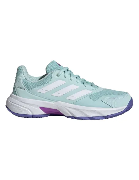 Adidas Courtjam Control ID5712 Bleu Femme |ADIDAS |Chaussures de padel