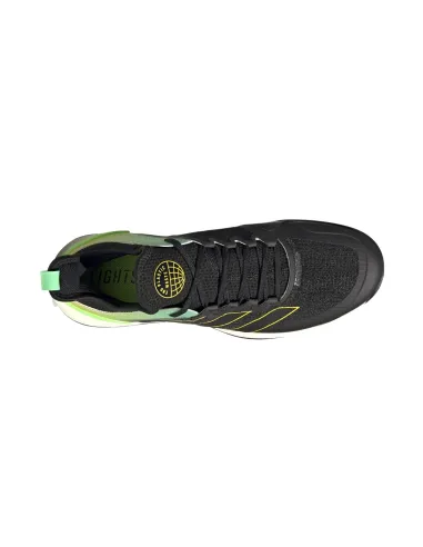 Adidas Adizero Ubersonic 4 Clay Preto Verde GY4004 |ADIDAS |Sapatilhas de padel