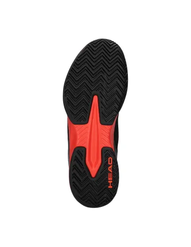 Head Sprint Court Padel Men Black Red |HEAD |Zapatillas de pádel