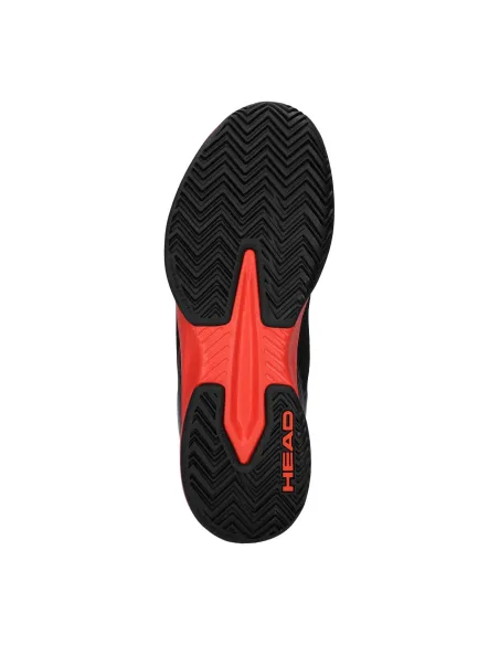 Head Sprint Court Padel Uomo Nero Rosso |HEAD |Scarpe da padel