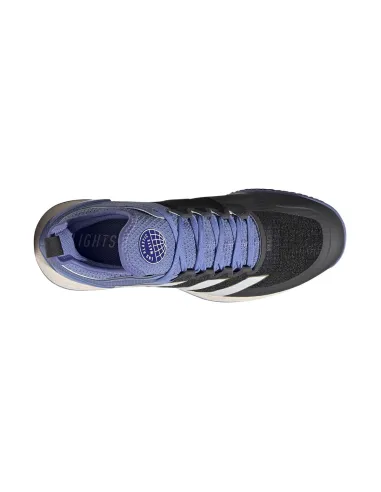Adidas Adizero Ubersonic 4 Clay Morado Gris Mujer Gv9525 |ADIDAS |Chaussures de padel