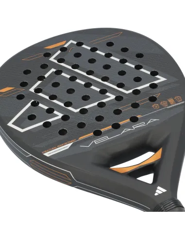 Adidas Velara Fibra de Vidro Preto |ADIDAS |Raquetes de padel