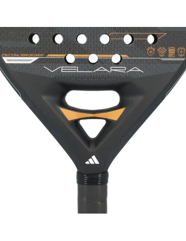 Adidas Velara Fibra de Vidro Preto |ADIDAS |Raquetes de padel