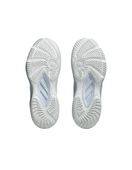 Asics Upcourt 6 Gs Branco/Dourado Junior 1074A045 |ASICS |Sapatilhas de padel