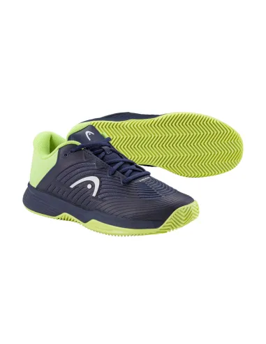 Head Revolt Pro 4.5 Clay Azul Marino Junior 275215 |HEAD |Zapatillas de pádel