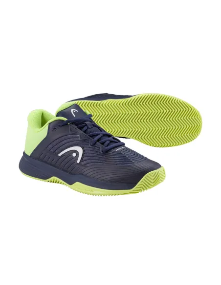 Head Revolt Pro 4.5 Clay Azul Marino Junior 275215 |HEAD |Zapatillas de pádel