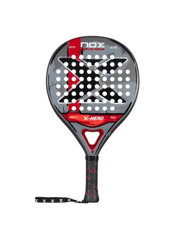 Nox X-Hero Rouge |NOX |Raquettes de padel