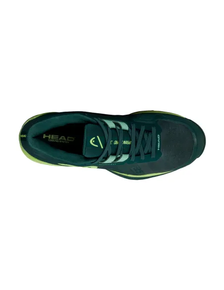 Head Sprint Pro 3.5 Cinza Verde 273133 Fgln |HEAD |Sapatilhas de padel