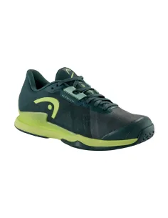 Head Sprint Pro 3.5 Grigio Verde 273133 Fgln |HEAD |Scarpe da padel
