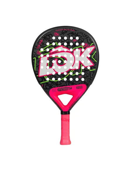 Lok Be Flow Rosa Geração 2 |LOK |Raquetes de padel