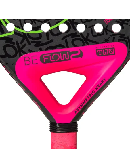 Lok Be Flow Rosa Geração 2 |LOK |Raquetes de padel