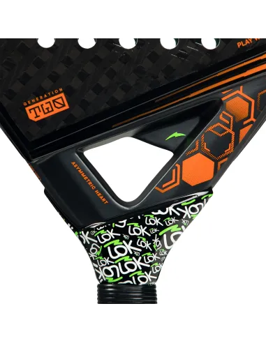 Lok Carbon Hype Geração 2 |LOK |Raquetes de padel