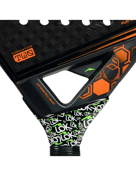 Lok Carbon Hype Geração 2 |LOK |Raquetes de padel