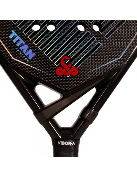 Vibor-A Titan 3K Black |VIBOR-A |Padel Rackets