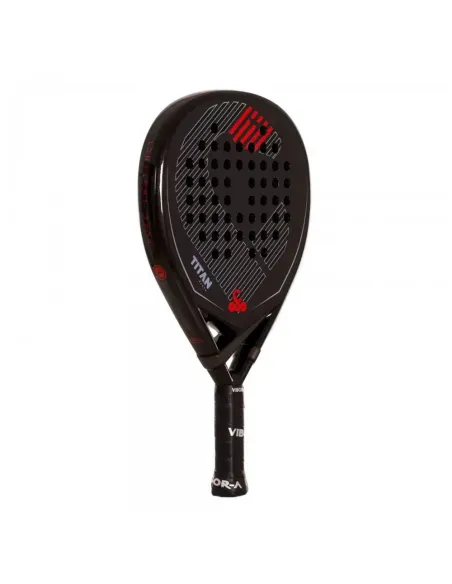 Vibor-A Titan 15K Black Twill |VIBOR-A |Raquettes de padel