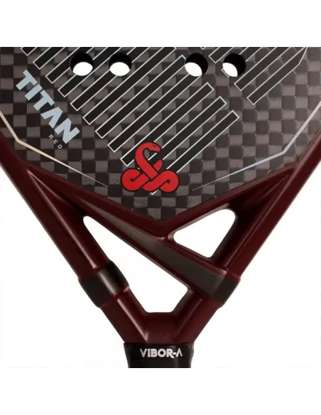 Vibor-A Titan 12K Red |VIBOR-A |Padel Rackets