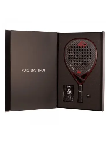 Vibor-A Titan 12K Rosso |VIBOR-A |Racchette da padel