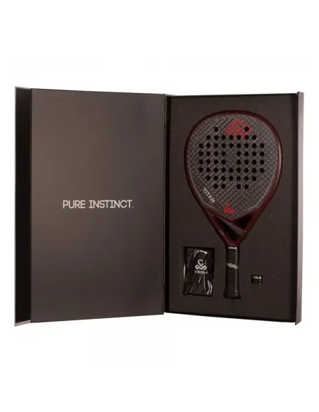 Vibor-A Titan 12K Rouge |VIBOR-A |Raquettes de padel