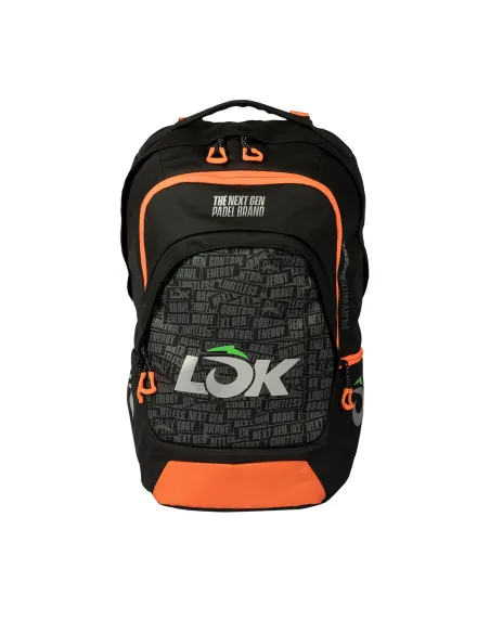 Mochila Lok Maxx Gen 2 Negro/Naranja Lb1Ma0U23 |LOK |Complementos pádel