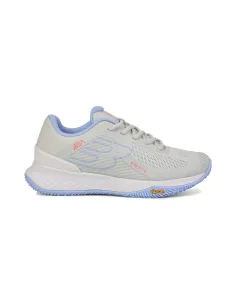 Bullpadel Pearl Vibram 25I Gris Claro CZ75002000 Mujer |BULLPADEL |Sapatilhas de padel