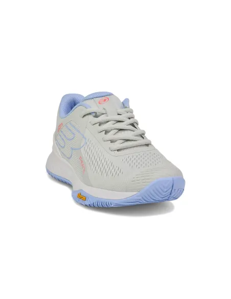 Bullpadel Pearl Vibram 25I Gris Claro CZ75002000 Mujer |BULLPADEL |Scarpe da padel Bullpadel Pearl Vibram 25I Gris Claro CZ75002000 Mujer |BULLPADEL |Scarpe da padel