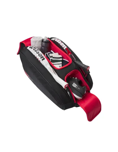 Borsone Wilson Bela Super Tour Padel Nero Wr8910801 |WILSON |Accessori per padel