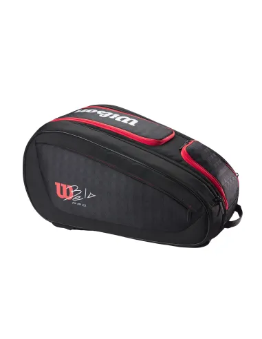 Paletero Wilson Bela Super Tour Padel Negro Wr8910801 |WILSON |Accessoires de pagaie
