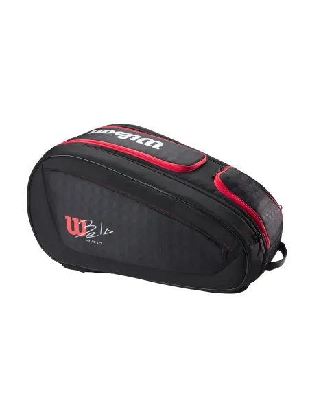 Borsone Wilson Bela Super Tour Padel Nero Wr8910801 |WILSON |Accessori per padel Borsone Wilson Bela Super Tour Padel Nero Wr8910801 |WILSON |Accessori per padel