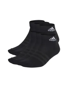 Pack 6 Socks Adidas Cushioned Sportswear Ankle Black/White