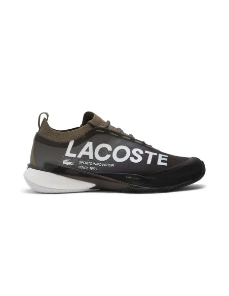 Lacoste Ag-Lt Lite Nero/Caqui 50Sma0011 |LACOSTE |Scarpe da padel