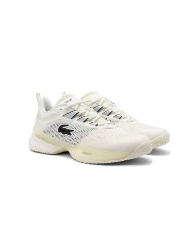 Lacoste Ag-Lt Ultra 18C Crème Femme 50Sfa0006 |LACOSTE |Chaussures de padel