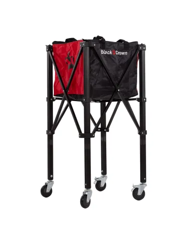 Panier De Balles Black Crown Rouge/Noir | Time2Padel