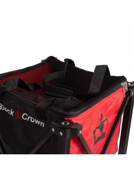 Panier De Balles Black Crown Rouge/Noir | Time2Padel