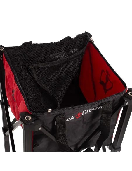Panier De Balles Black Crown Rouge/Noir | Time2Padel