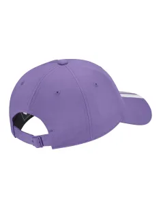 Cappello Adidas Baseball New Logo 3 Strisce Lilla | Time2Padel 2