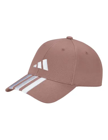 Casquette Baseball Adidas 3-Stripes New Logo Pink |ADIDAS |Accessoires de pagaie