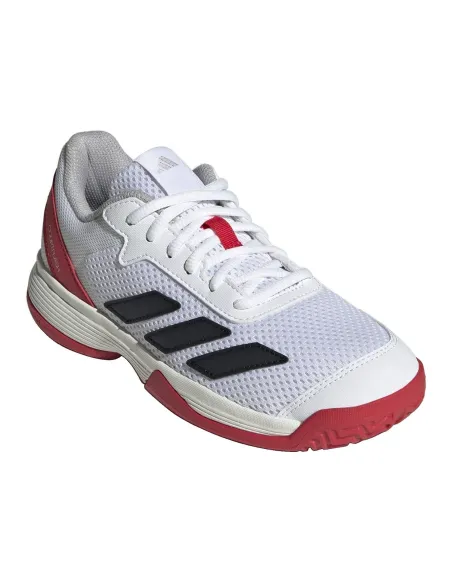 Adidas Courtflash K Ji2448 Junior White |ADIDAS |Padel shoes