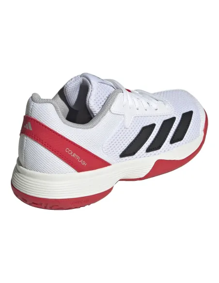 Adidas Courtflash K Ji2448 Junior White |ADIDAS |Padel shoes