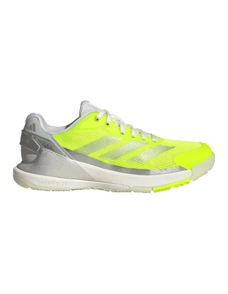 Adidas Crazyquick Ls Padel Jaune Femme Jr9326 |ADIDAS |Chaussures de padel