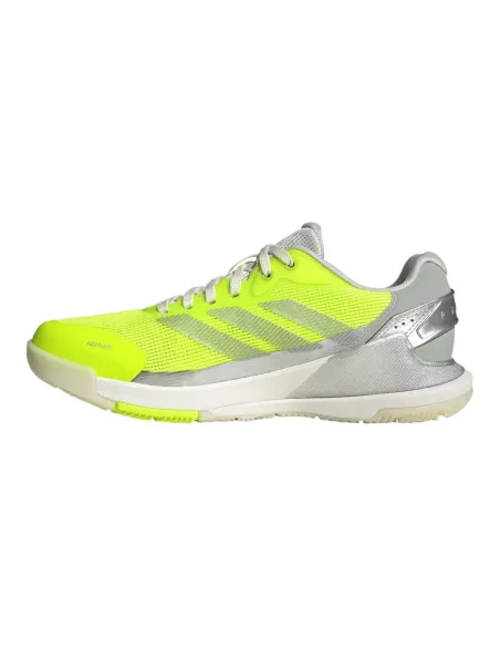 Adidas Crazyquick Ls Padel Jaune Femme Jr9326 |ADIDAS |Chaussures de padel