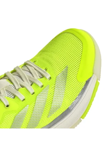 Adidas Crazyquick Ls Padel Jaune Femme Jr9326 |ADIDAS |Chaussures de padel