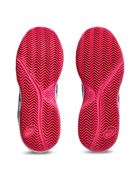 Asics Gel-Dedicate 8 Clay White Pink Woman 1042A255 |ASICS |Padel shoes